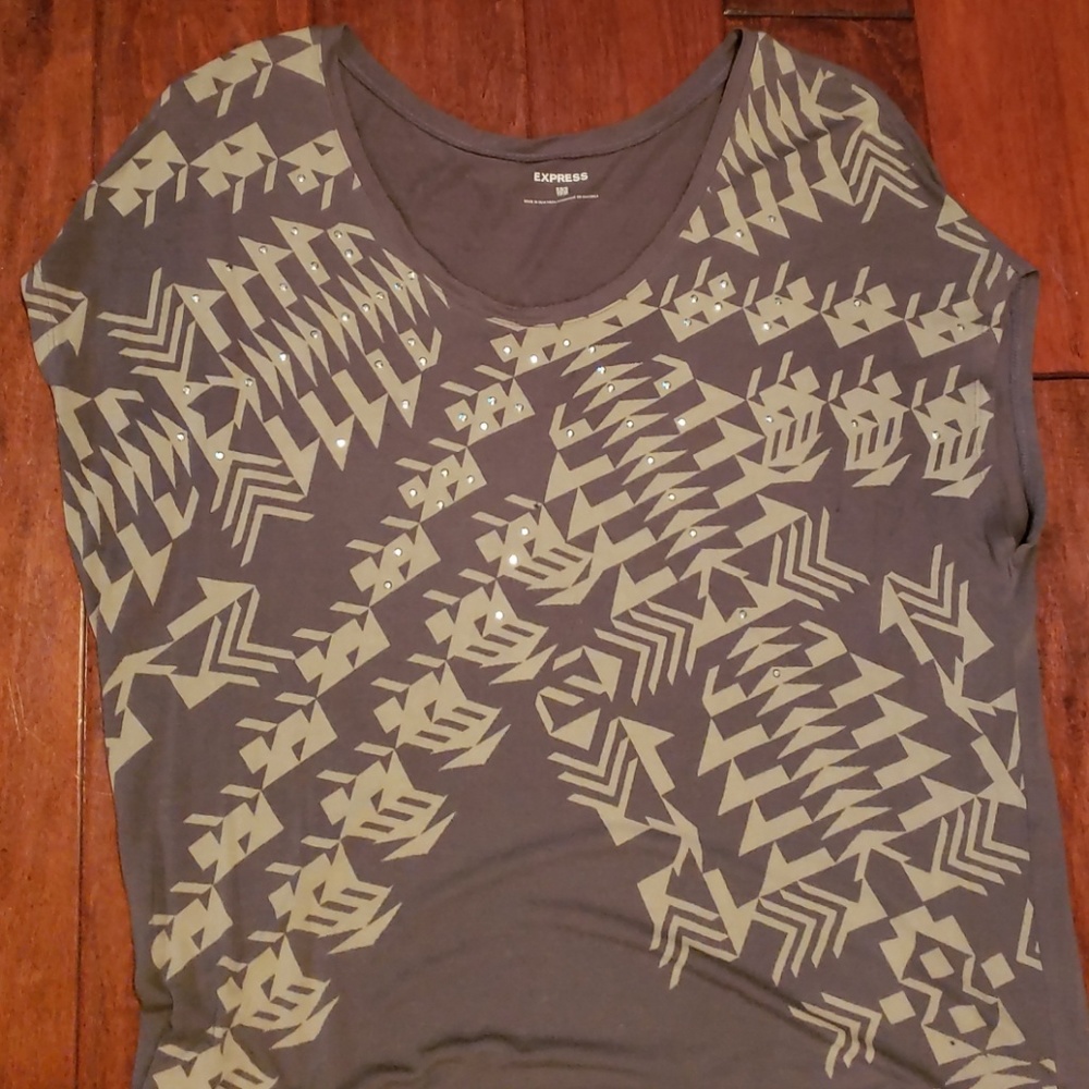 Gray Express lounge tunic - Picture 5 of 8